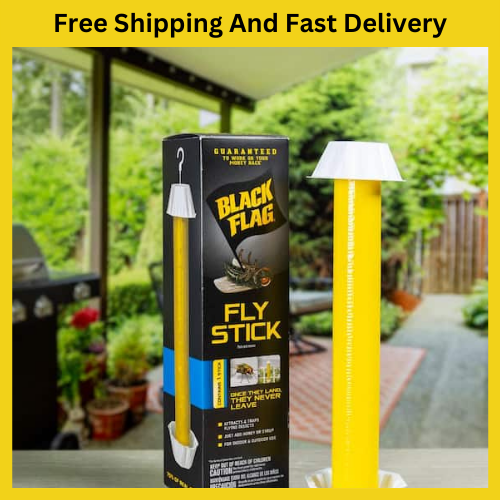 Fly Stick Insect Trap - Attracts and traps Insects, for indoor & outdoor use
