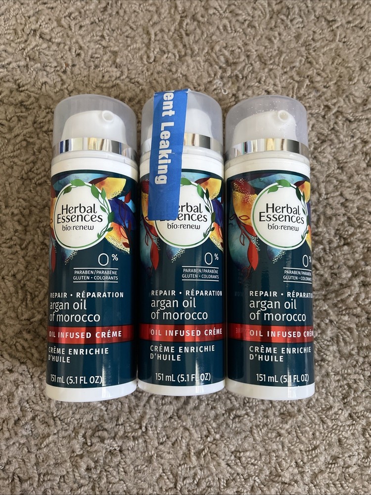 Herbal Essences Bio-Renew Argan Oil Infused Creme 5.1 oz New Morocco Formula