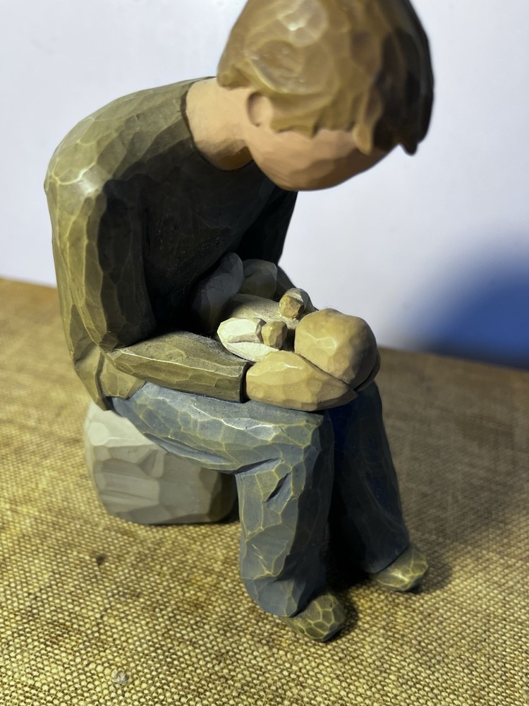 Vintage 2004 Willow Tree New Dad Figurine Collectible