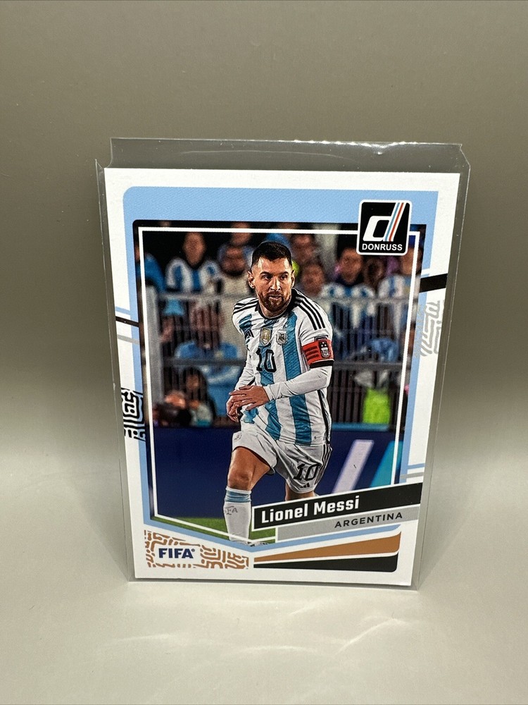 Lionel Messi 2023-24 Panini Donruss Base  #1 Argentina