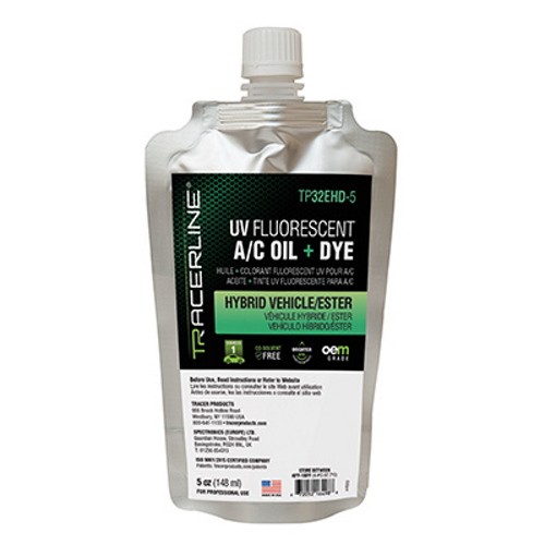 Tracerline Spectronics TP32EHD-5 Hybrid Tracer Dye Oil 5oz Foil Pouch