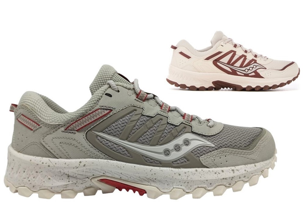 Men's Saucony GRID PEAK S70814 Comfortable Low Sports Running Sneakers