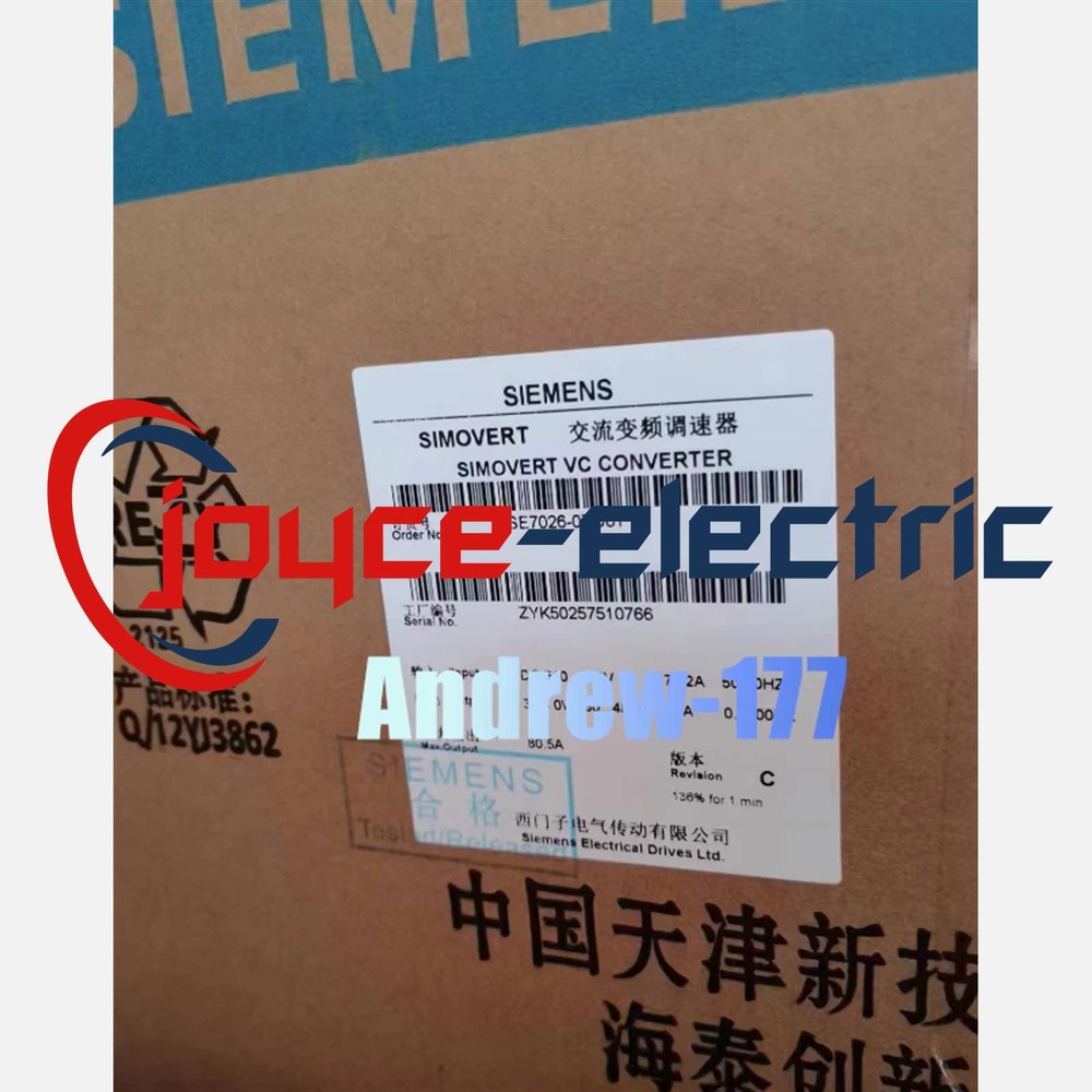 6SE7026-0TD61 SIMOVERT Main Drive Vector Control Inverter Compact Device,