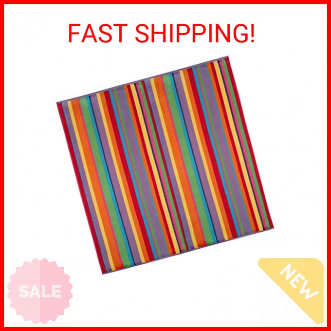 Cotton Craft Summer of Siam Extra Wide Beach Towel for Two, 58x68, Pure Cotton