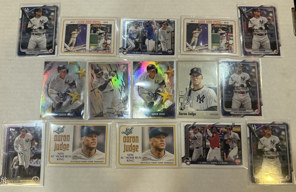 Aaron Judge Baseball 15 Card Insert, Parallel Card Lot! New York Yankees💎 MVP