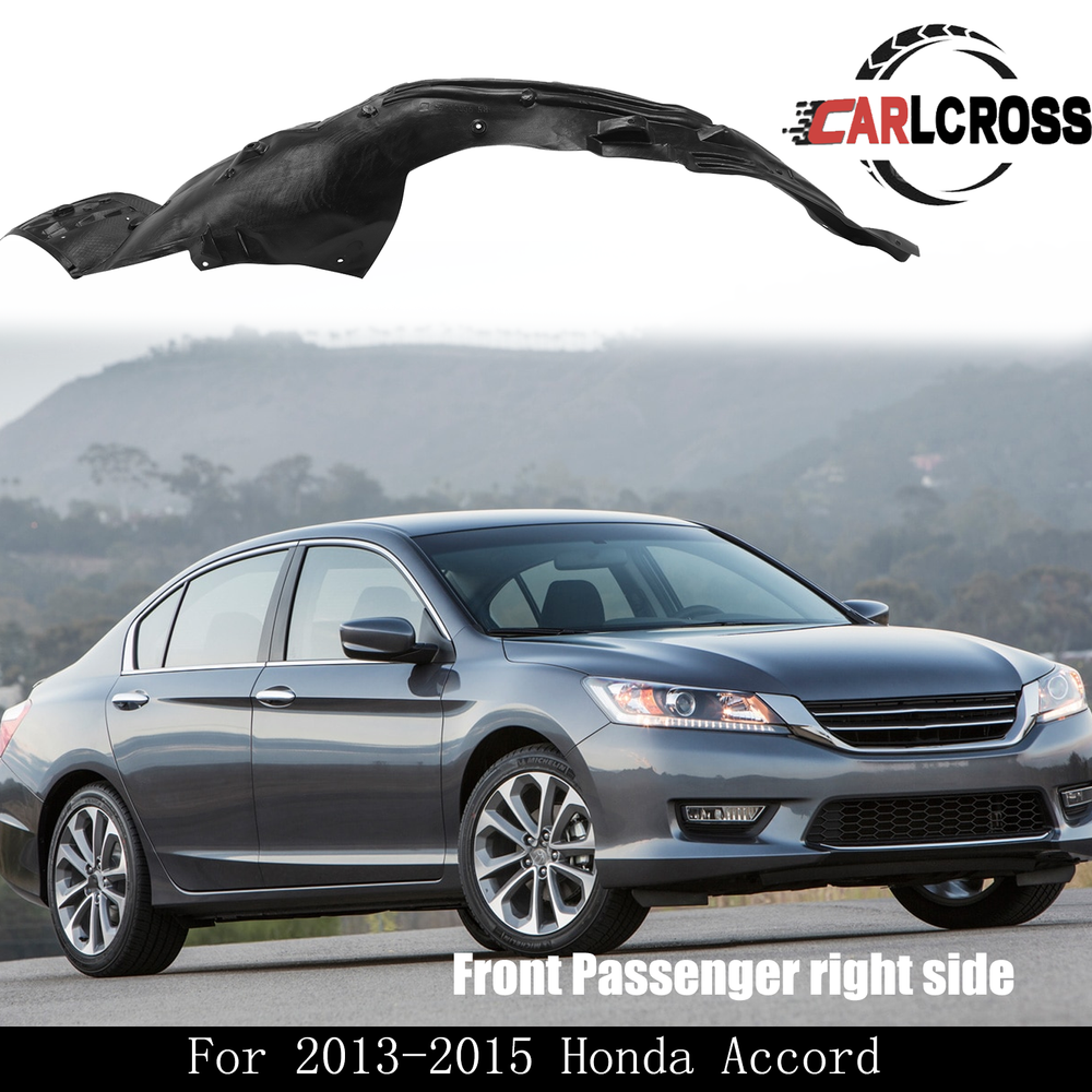 Front Passenger Side Fender Liner For 2013-2015 Honda Accord