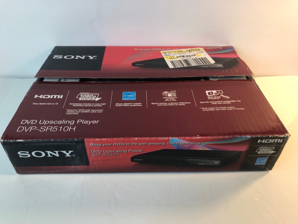 Sony DVP-SR510H DVD Player - Black