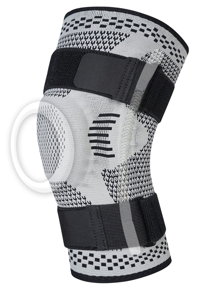 Knee Brace-Compression, Non-Slip, Breathable, Sports Support, Hook & Loop Straps