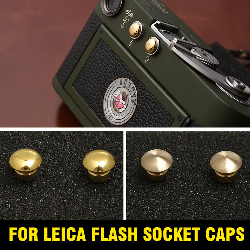 2 x Flash Socket Caps for Leica M1/M2/M3/MD, Flash Socket Cover 2022 USA