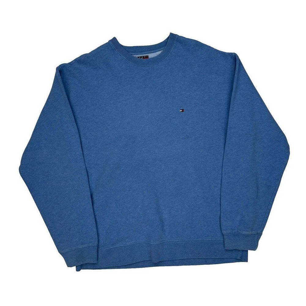 Tommy Hilfiger Sweatshirt - XL Blue Cotton