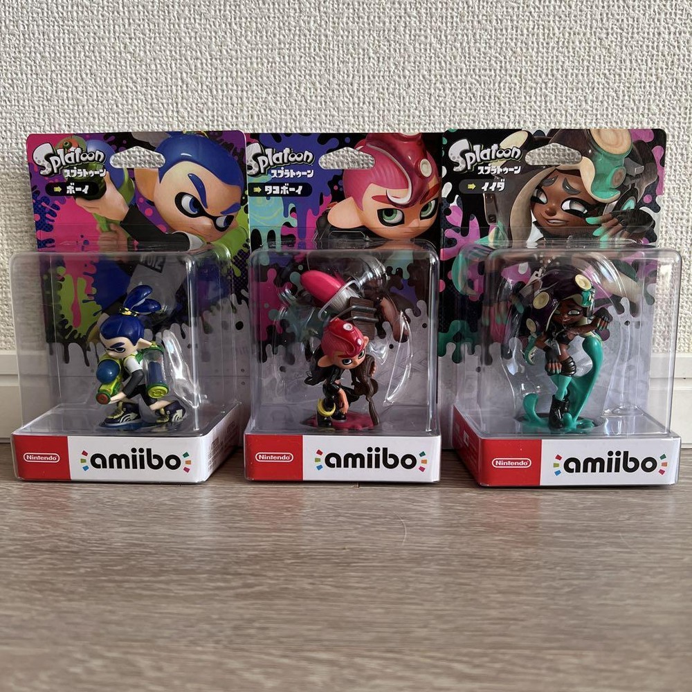 Splatoon Series Amiibo Boy Taco Boy Iida New From Japan