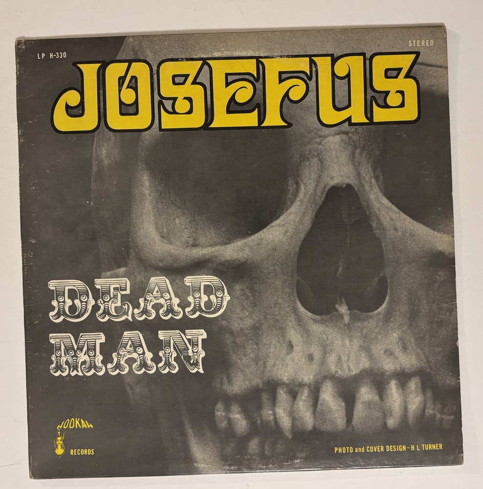 JOSEFUS Dead Man LP H-330 Vinyl Record Album 1970 Hookah Productions Hard Rock