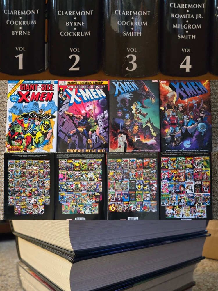 Uncanny X-MEN Omnibus 1-4 Used Great Condition Marvel Comics