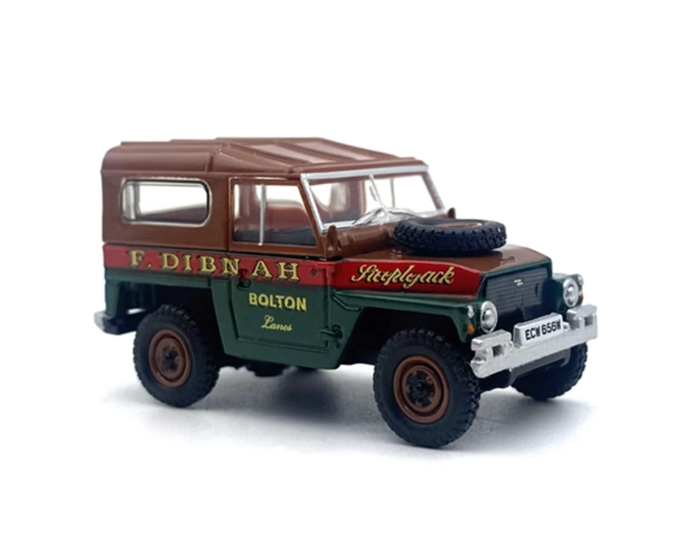 BN 1:76 Land Rover Jeep SUV Classic Vintage Model Diecast Metal Car
