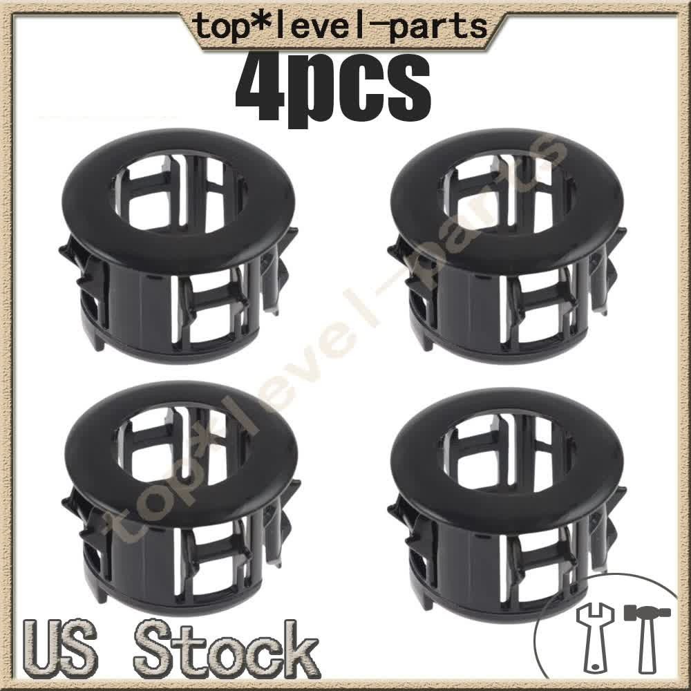 4 Pcs Reverse Parking Sensor Fixture Ring KD49-67-UC5A for 2016-2022 Mazda CX-9