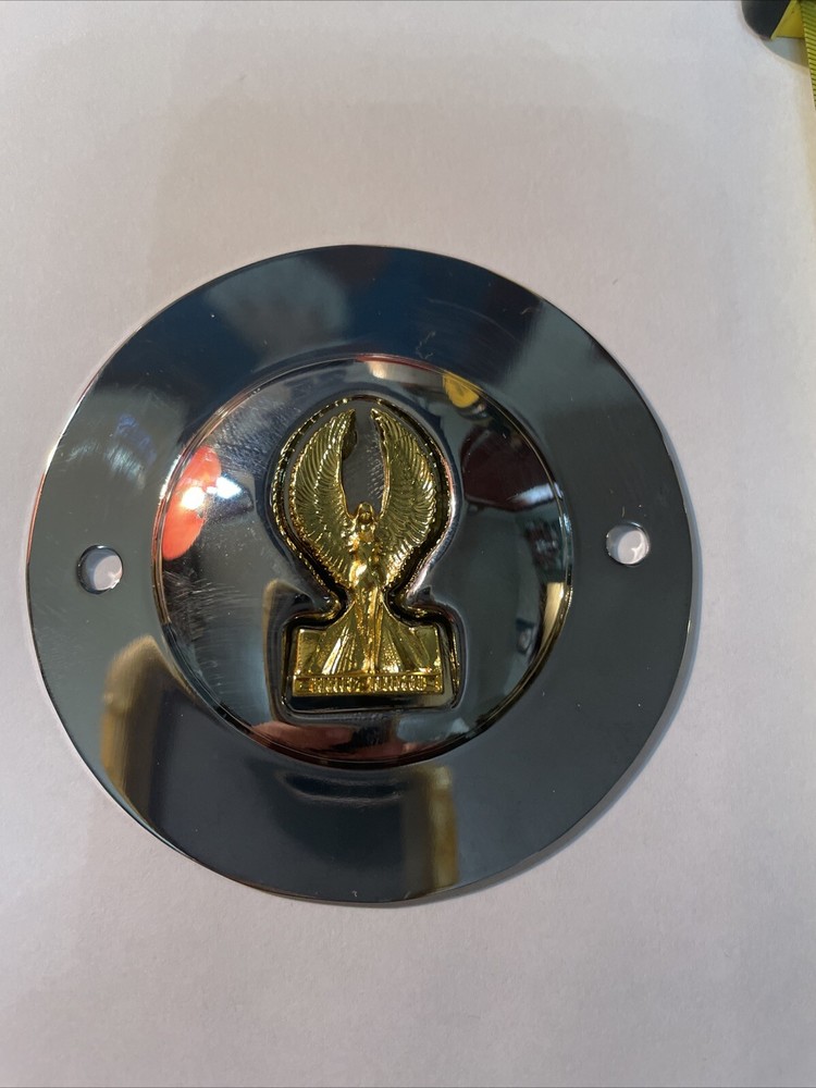 Harley Angel Timer Points Cover Big Twin Oem Nos Seconds Chrome Limited Time-image