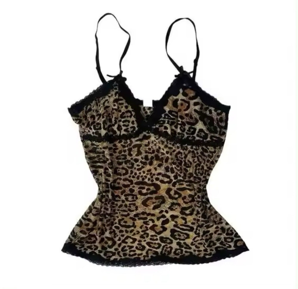 Cheetah y2k top