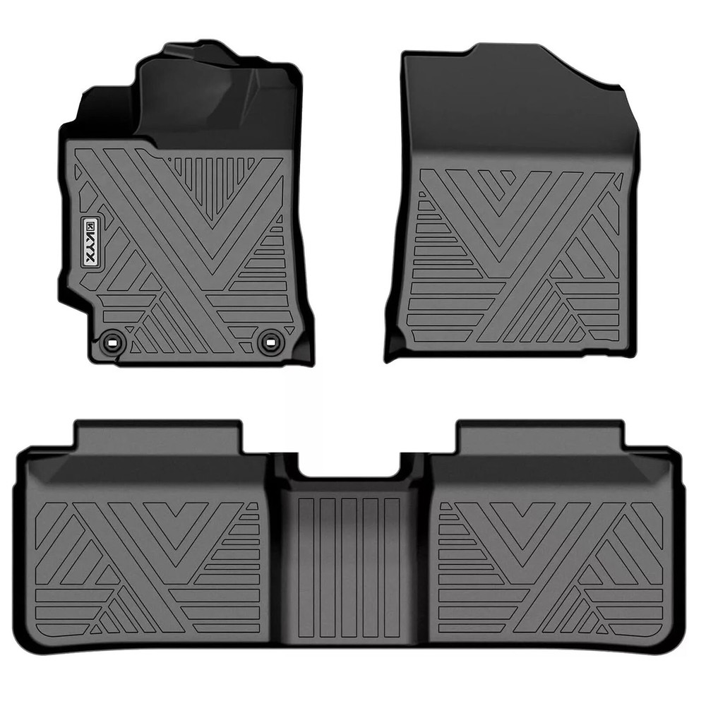 2012-2017 Toyota Camry All-Weather TPE Front & Rear Floor Liners