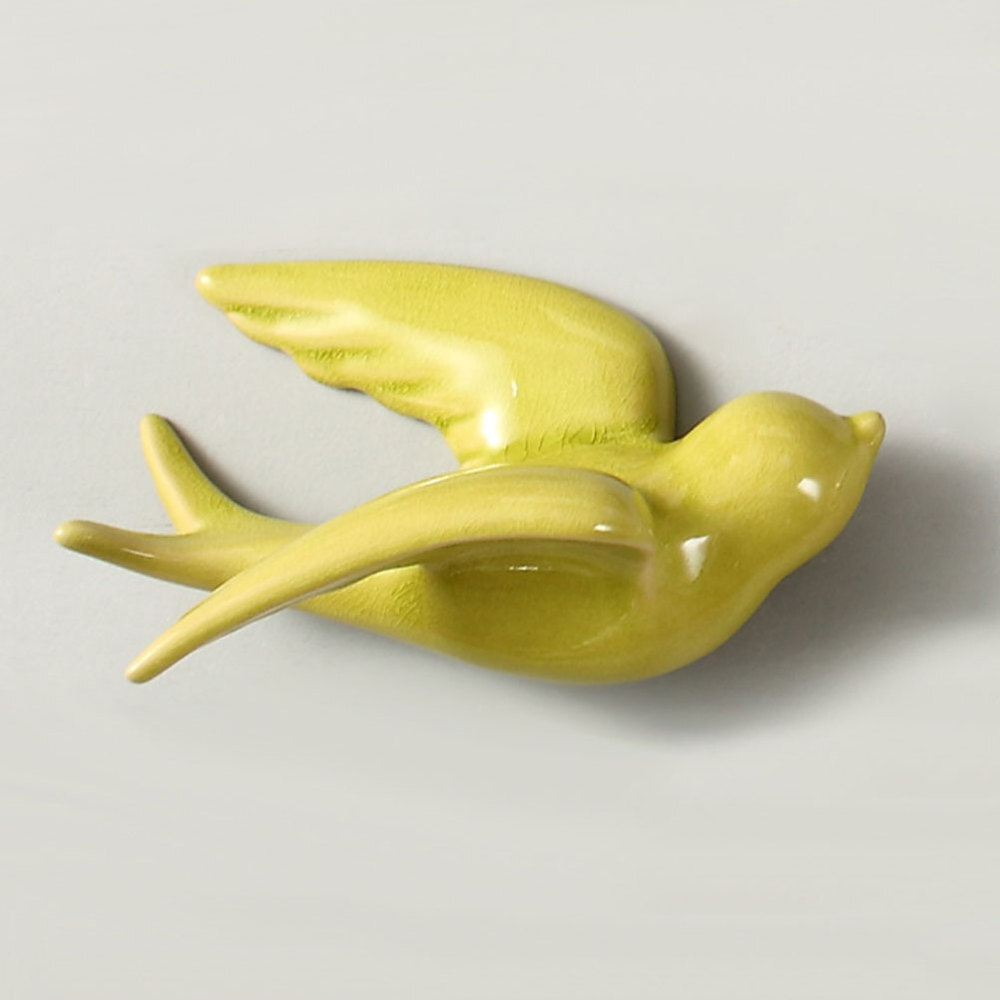 Rattan Swallow Hanging Bird Decor Outdoor Garden Ornament  