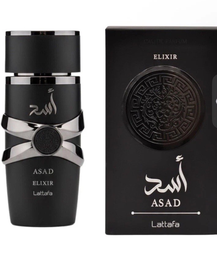Asad Elixir by Lattafa Eau de Parfum 3.4 oz / 100 ml Spray For Men