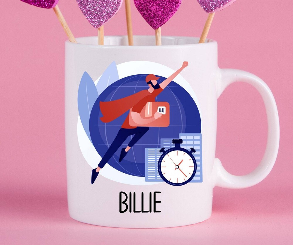 Personalized Courier Mug Courier Gift Best Courier Mug Gift Ideas For Courier