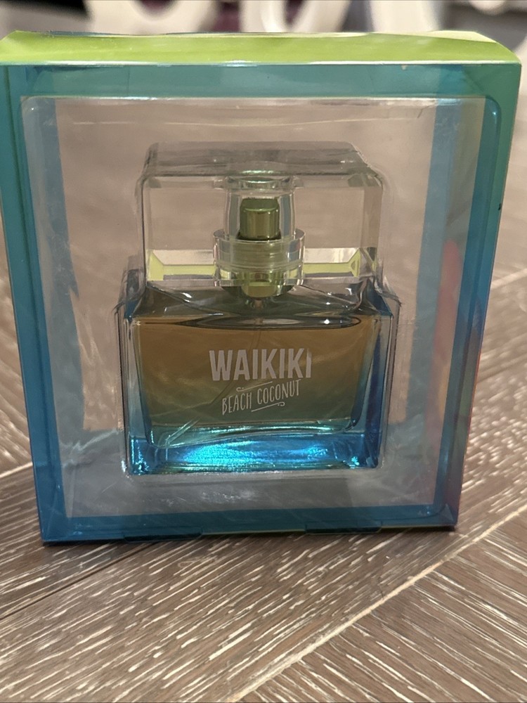 Bath & Body Works Waikiki Beach Coconut Perfume 1oz NEW Rare