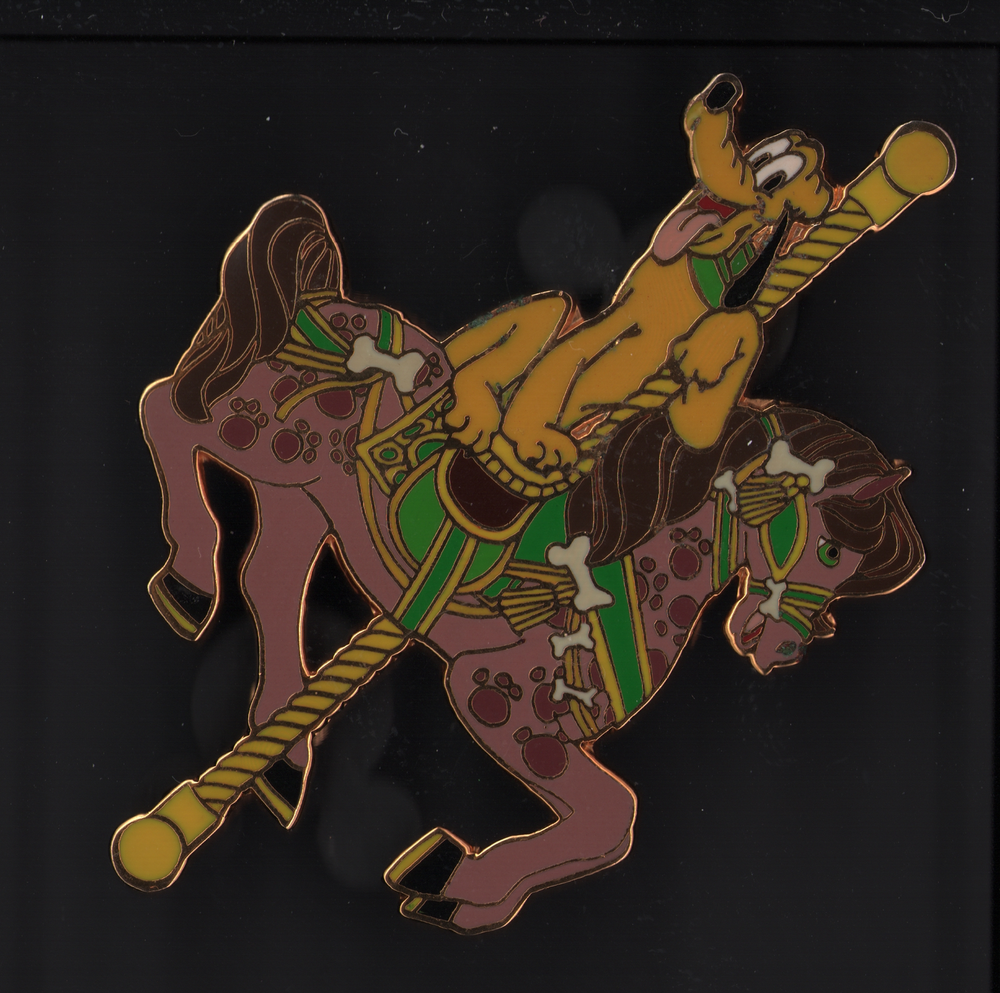 DA Disney Auctions PINS  Carousel Horse Pluto LE 1000 Pin 27733