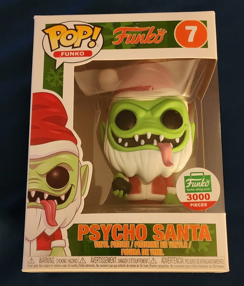 Funko Pop! Holiday Vinyl Figure: Psycho Santa #7 (3000 Pieces Exclusive)