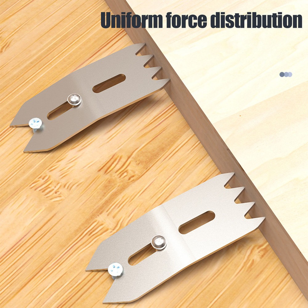 4Pcs Aluminum Alloy Woodworking Limit Clamp Set for Board Fixing