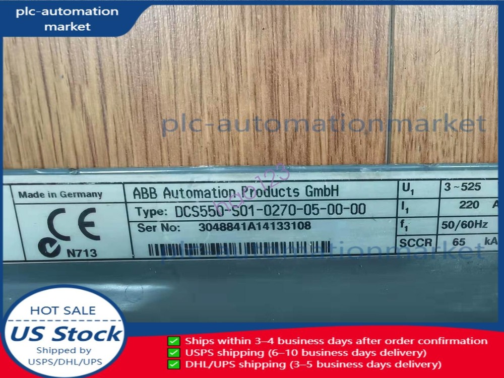 DCS550-S01-0270-05-00-00 DC Speed Drive DCS550-S01-0270-05-00-00 New DHL/FedEx