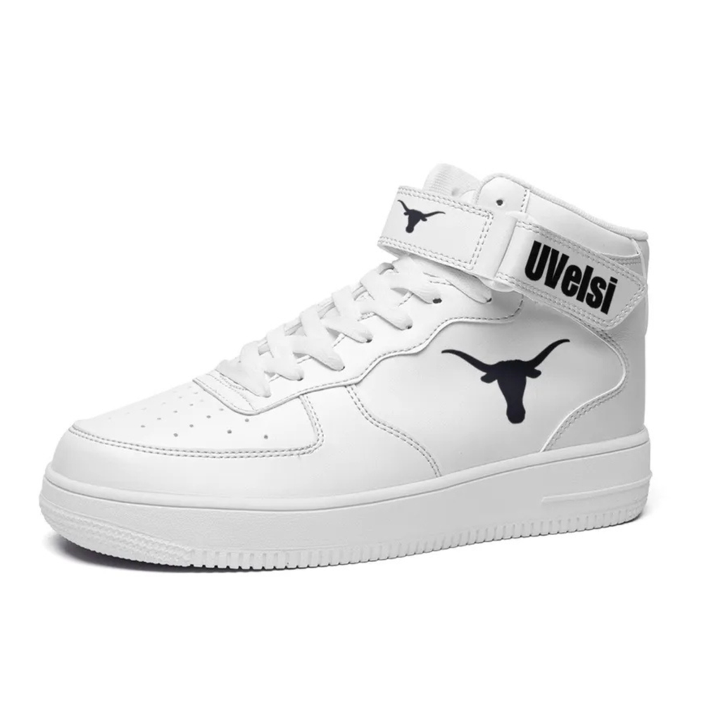 UVelsi Hot Sneakers Premium Comfort Lux Leather High Top Women Men Shoes
