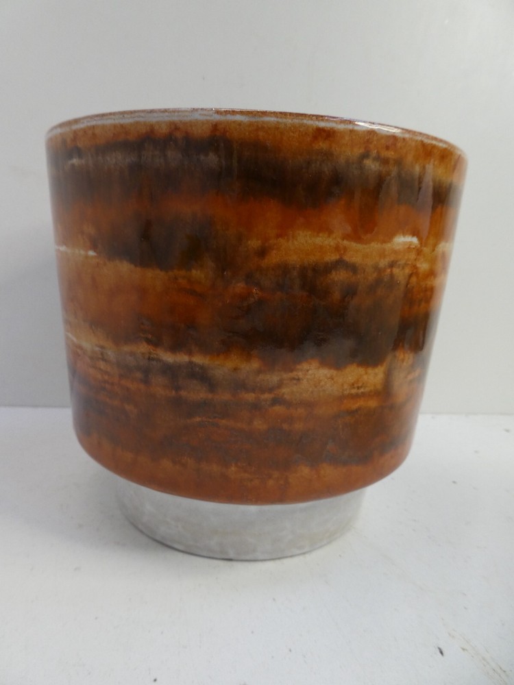 Vintage German Pottery 23 Planter Urn Vase for Plants and Decor