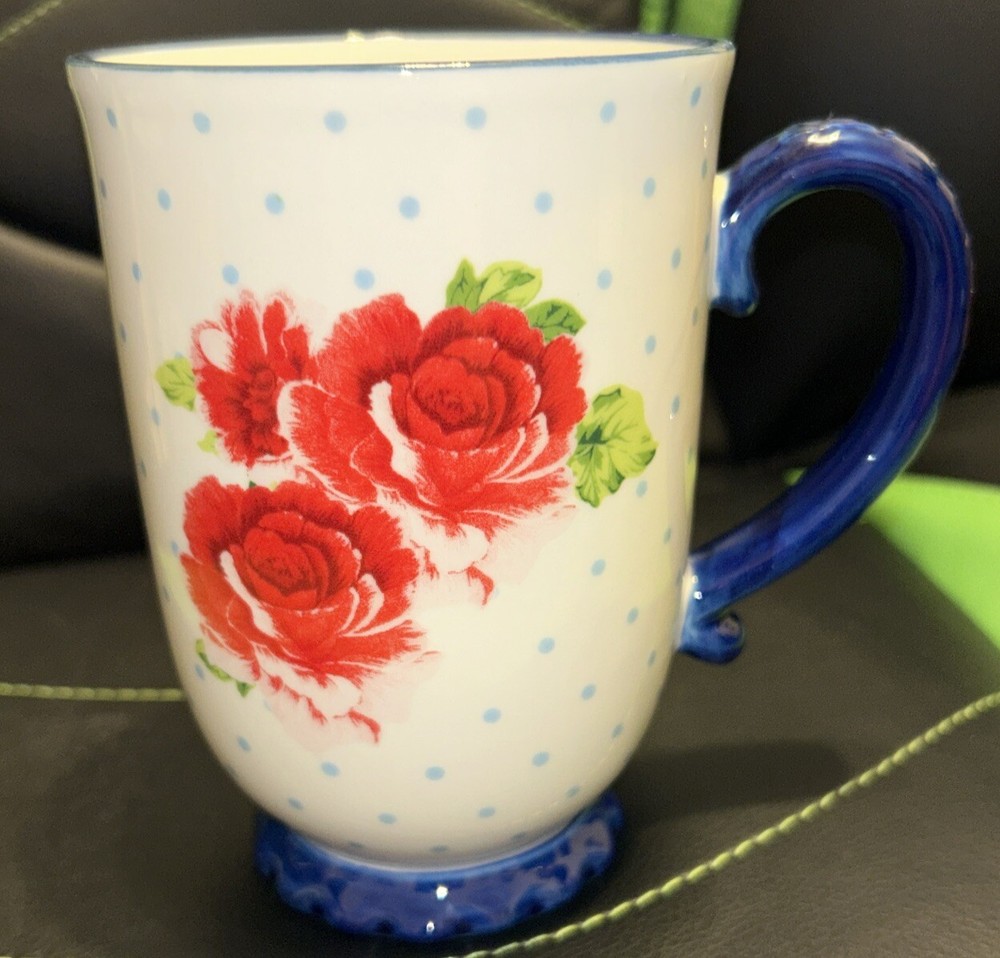 Pioneer Woman Heritage Floral 18 Oz Ceramic Mug