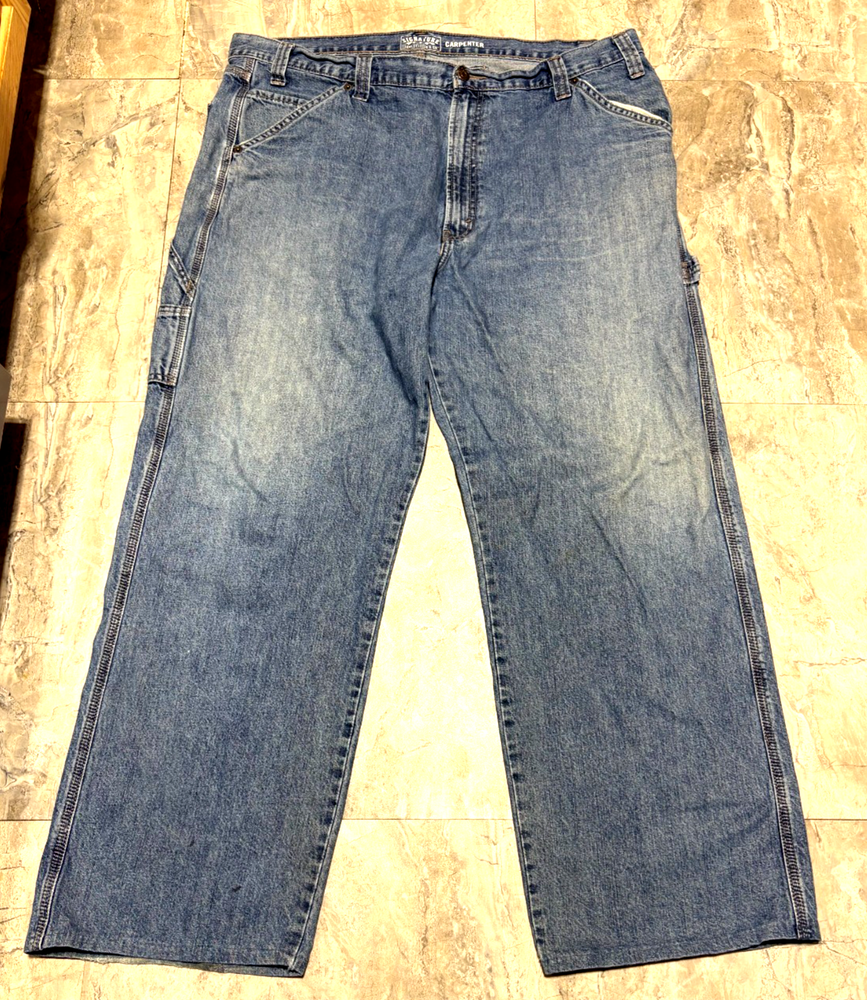 Levi's Signature Carpenter Jeans Men's 42x32 Blue Denim Straight Leg Workwear