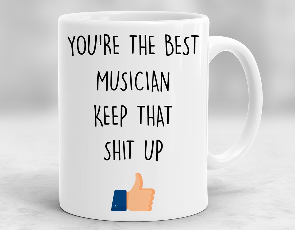 Funny Musician Gift Ideas Musician Thank You Musician Coffee Cup Musician Mug