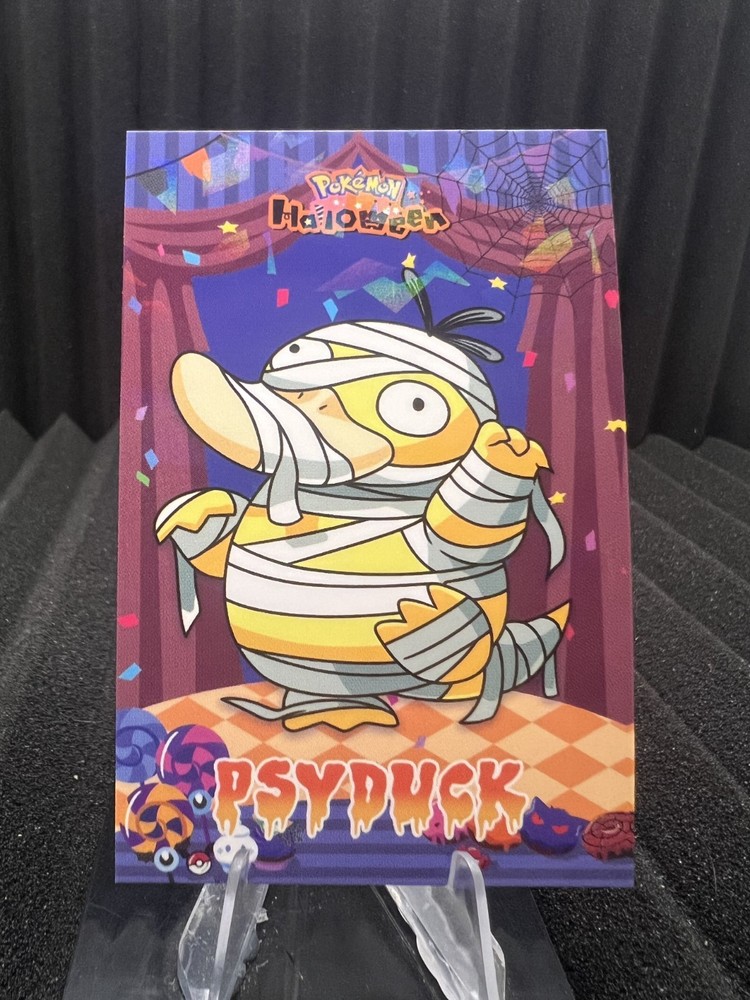 Psyduck - Cracked Ice Holo - Halloween Card Database 2025 - Pokemon