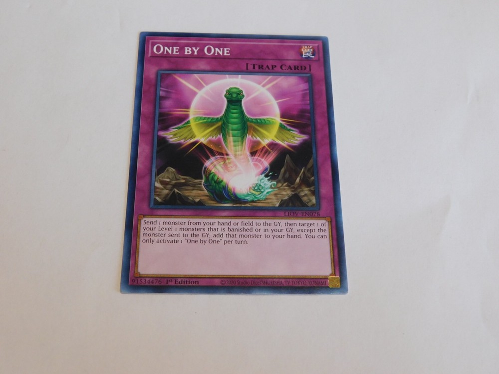 YuGiOh LIOV 1st Edition Lightning Overdrive Cards - Choose Your Card 2020