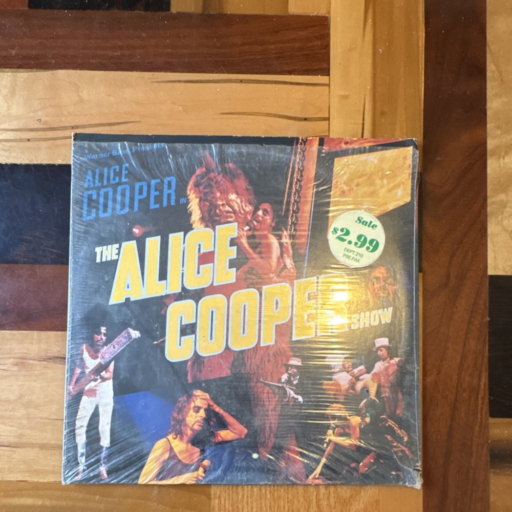 Alice Cooper The Alice Cooper Show LP Vinyl Warner Bros. BSK 3138 Rock