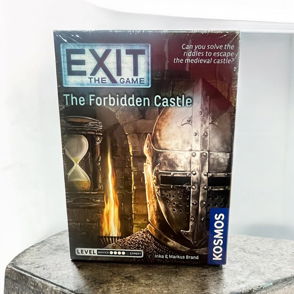 Exit The Game THE FORBIDDEN CASTLE Kosmos Escape Room Game New & Sealed!