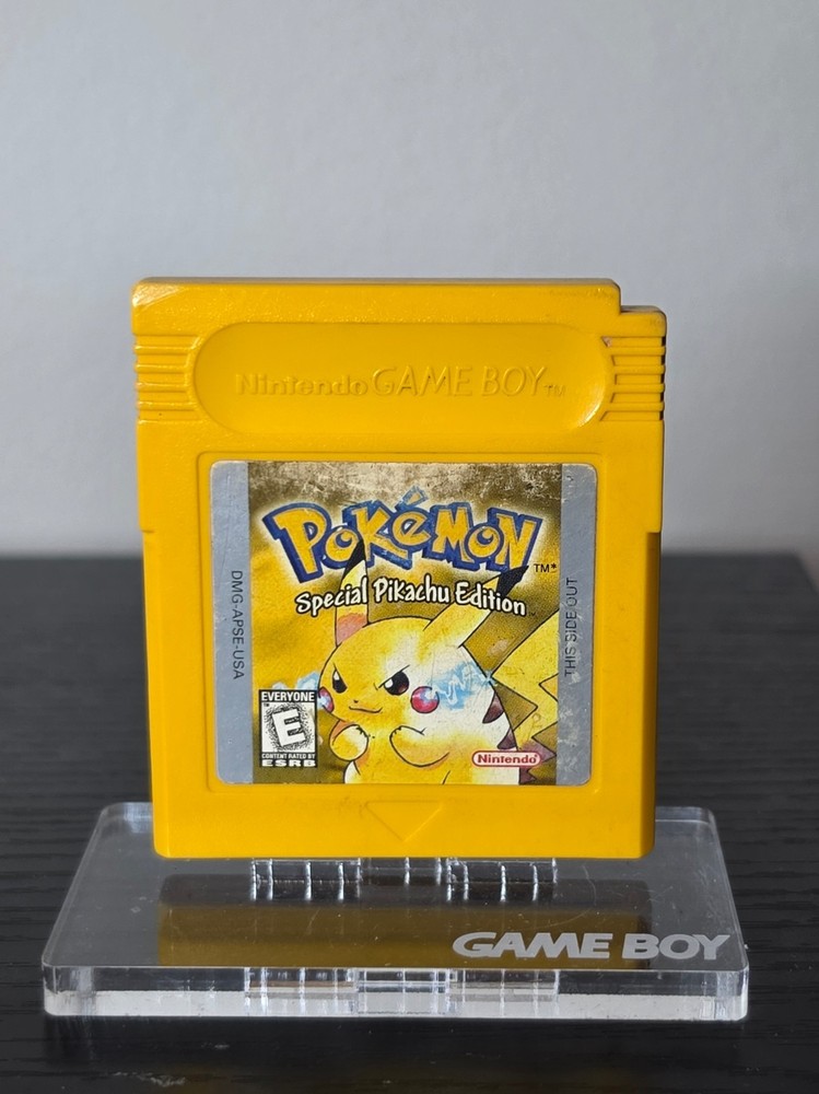 Pokemon Yellow Version (Nintendo GBC, 1998) Authentic, New Battery, Working!