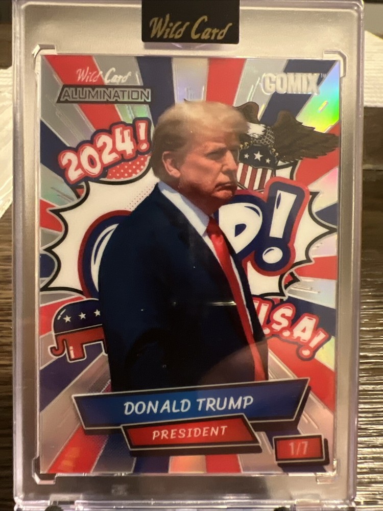 2024 Wild Card Alumination Donald Trump GOP 1/7
