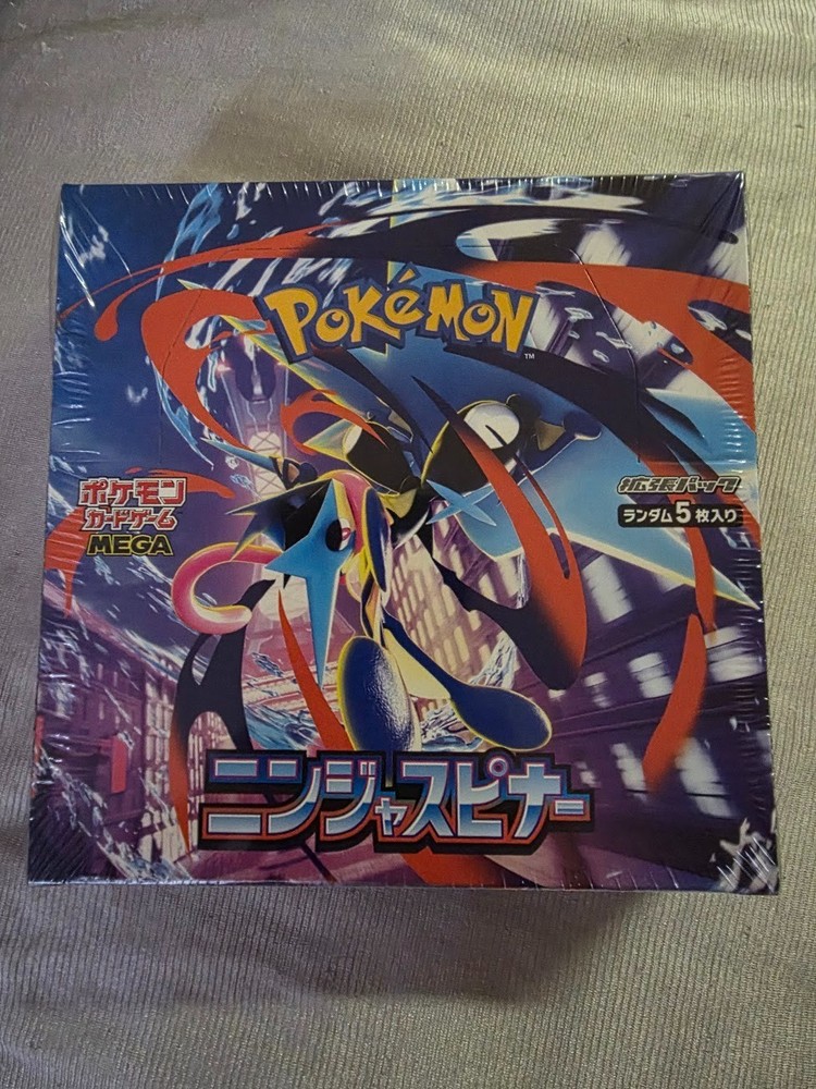 [Sealed] Ninja Spinner Booster Box Pokemon Card Game Mega M4 Japanese w/shrink