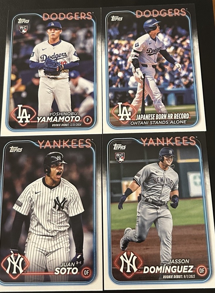 2024 Topps Update Series Baseball # (US1 - US175) You Pick Complete Your Set