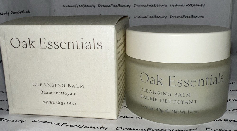 Oak Essentials Cleansing Balm - 1.4 oz. / 40 g. Full Size $48, New In Box BNIB