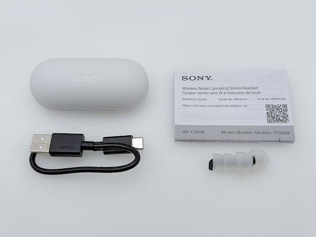 Sony WF-C700N Wireless Noise Canceling Bluetooth Earbud Headphones WFC700N/W