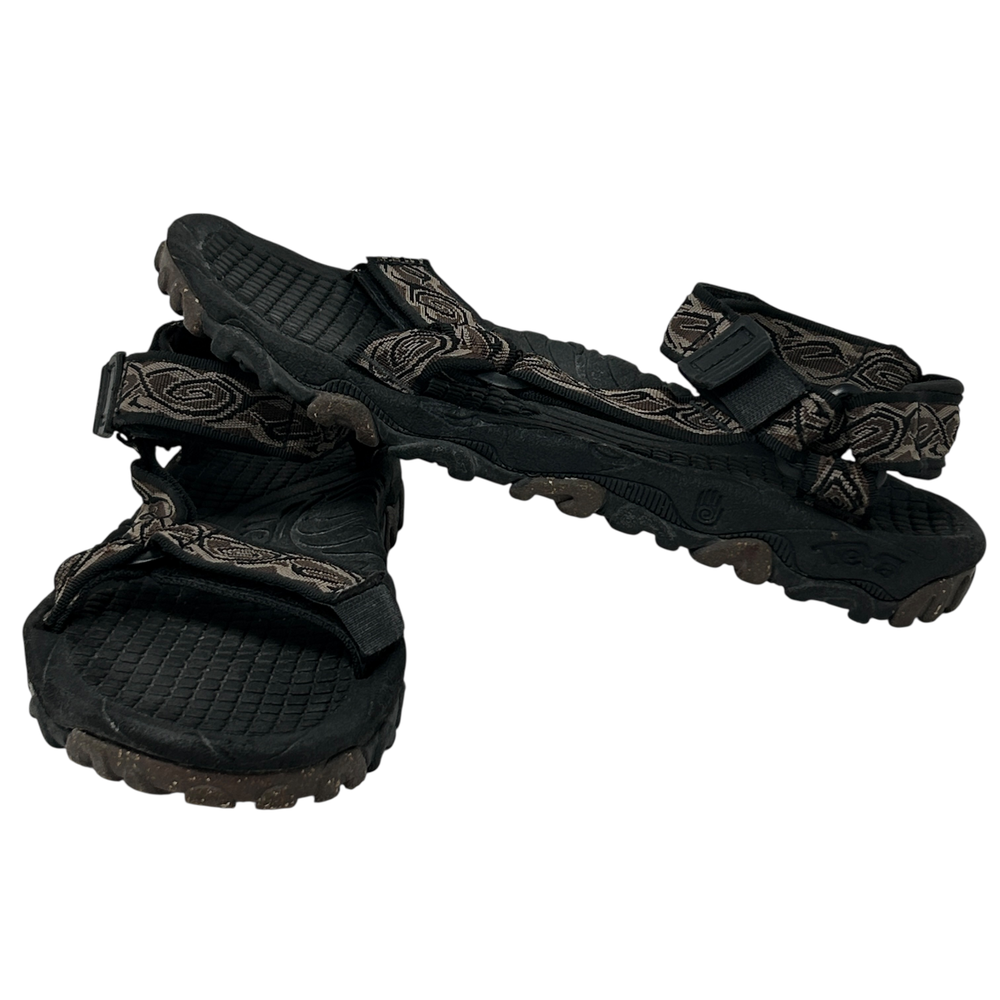 Vintage 90s Teva Mens Size 12 Beige Hiking Sandals for Water & Trail Adventures