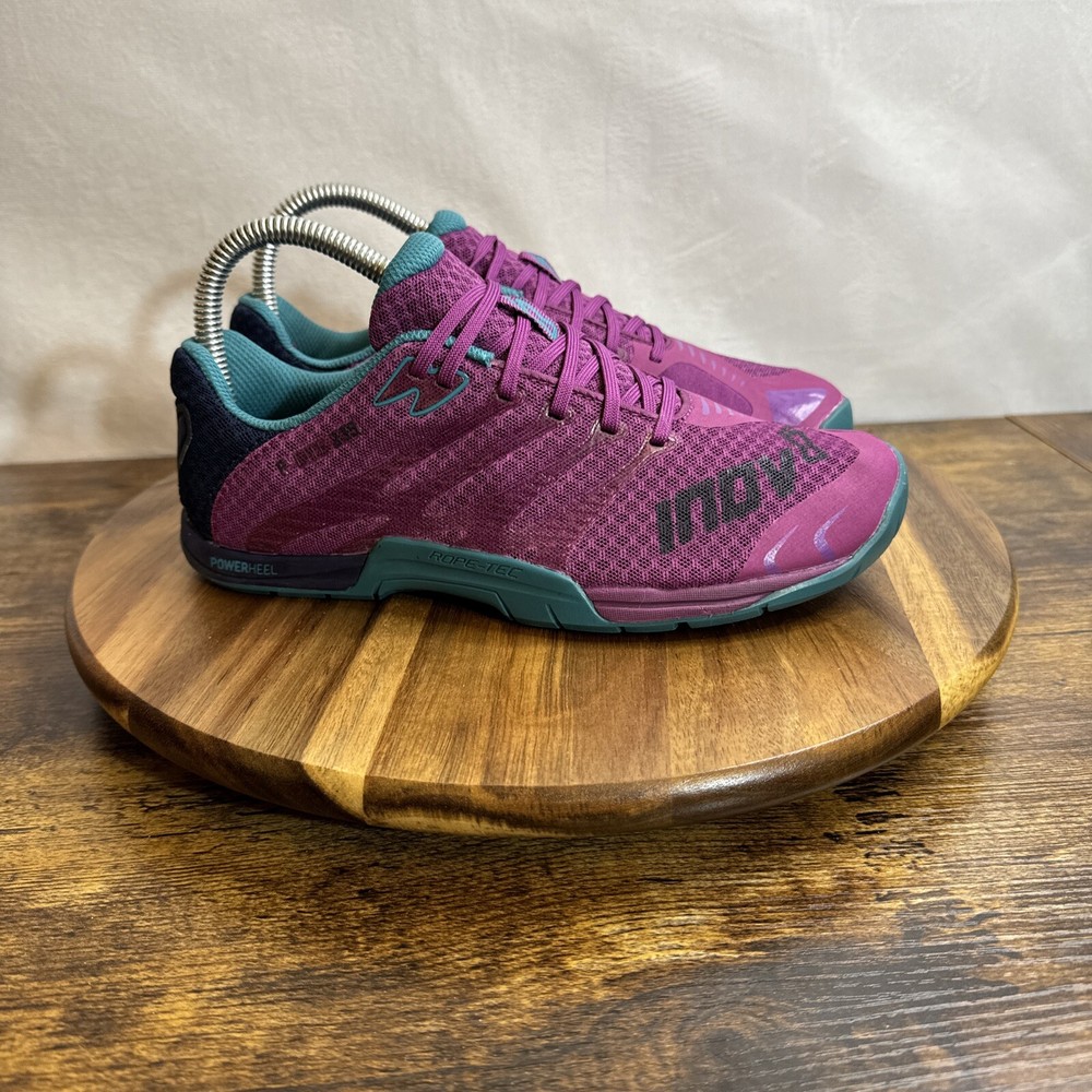 INOV-8 F-Lite 235 Cross Trainer Run Jump Climb Womens Size 7 Purple Hybrid Shoe