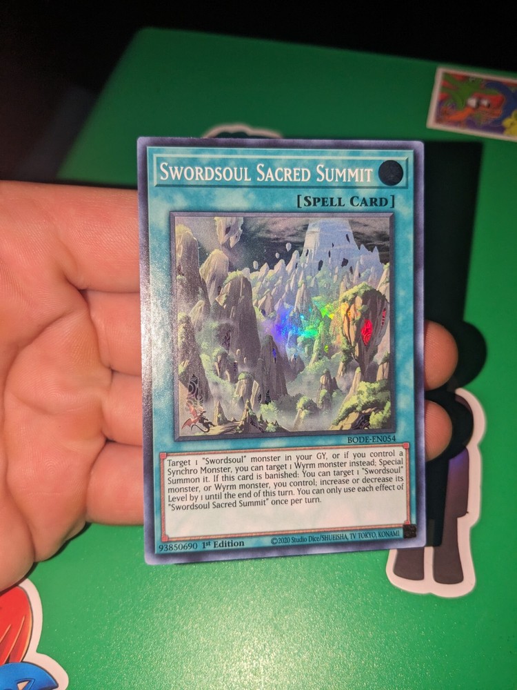 Swordsoul Sacred Summit BODE-EN054 Burst of Destiny 1st Edition