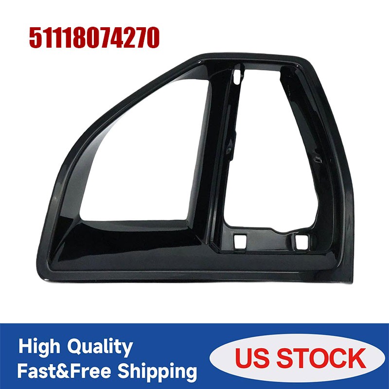 For 19-23 BMW X5 G05 Passenger Right Side Front Bumper Air Inlet Finisher Grille