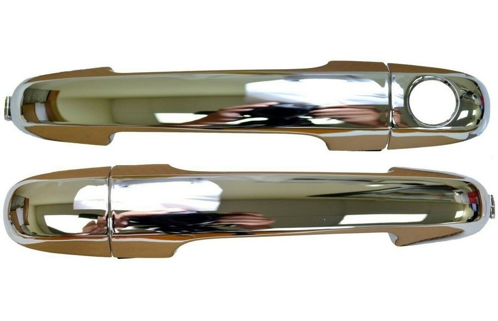 fits 2007 to 2010 Elantra Exterior Door Handle Front Left and Right Chrome